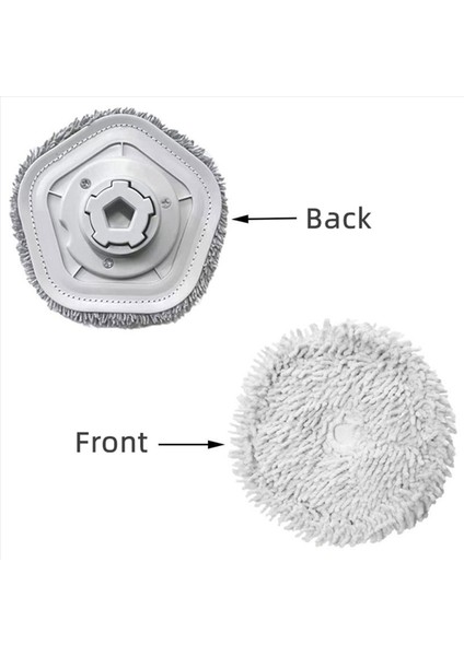 2Set Ana Fırça Yan Fırça Hepa Filtre Mop Bez Xiaomi Dreame Bot W10 W10 Pro Kendinden Temizle Robot Vakum ve Paspastı (Yurt Dışından) fırsatları