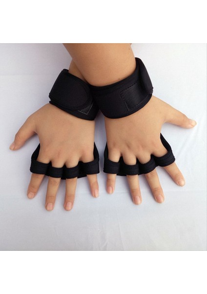 M Eğitim Spor Eldivenleri Erkekler Kadın Egzersiz Eldivenleri Fitness Binası Halter Halter El Bilek Eldivenleri Siyah B (Yurt Dışından) fiyatları
