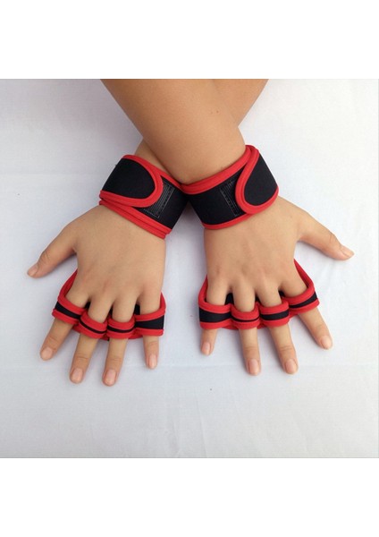 M Eğitim Spor Eldivenleri Erkekler Kadın Egzersiz Eldivenleri Fitness Binası Halter Halter El Bilek Eldivenleri Siyah B (Yurt Dışından) modelleri