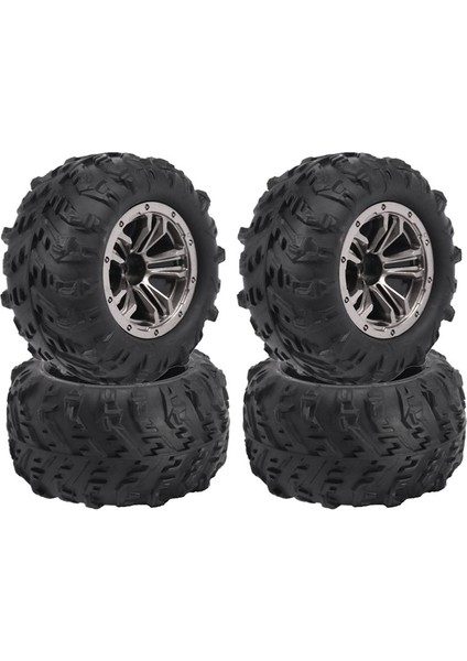 4pcs 80X45MM Hosim Xinlehong Q901 Için Lastik Tekerlek Lastiği Q902 Q903 9130 9136 9137 9138 1/16 Rc Araba Yedek Parçaları (Yurt Dışından)