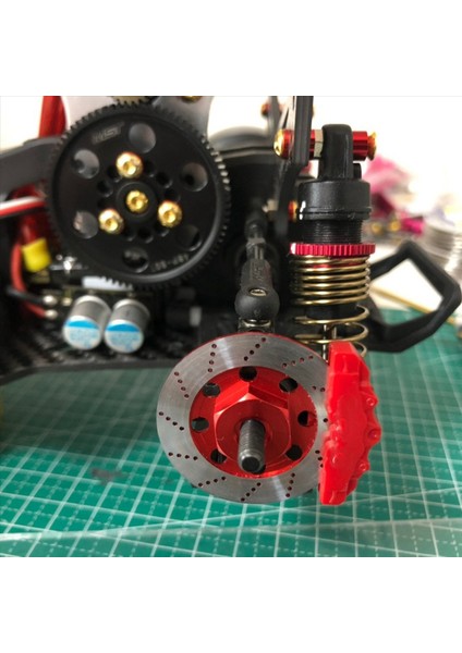 8pcs Metal Fren Disk Tekerleği Jant Kutusu Metal Onaltılık Adaptörü 12/10 Sakura D4 Yolda Yarış Rc Araç Parçaları Gümüş (Yurt Dışından) fırsatları