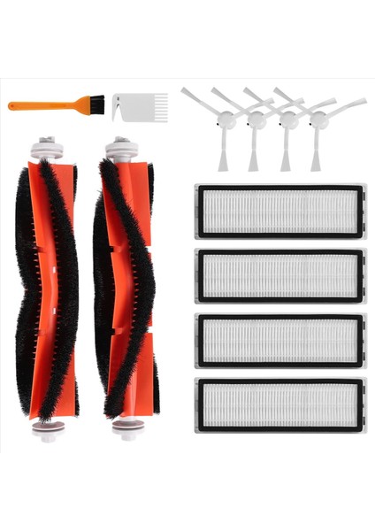 12pcs Mi Robot Vakum Süpürge Parçaları Mi Robot 1C 1T Vakum Süpürge Aksesuar Kiti Xiaomi için (Yurt Dışından)