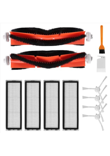 12pcs Mi Robot Vakum Süpürge Parçaları Mi Robot 1C 1T Vakum Süpürge Aksesuar Kiti Xiaomi için (Yurt Dışından) fiyatları