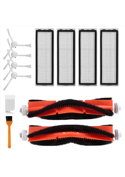 12pcs Mi Robot Vakum Süpürge Parçaları Mi Robot 1C 1T Vakum Süpürge Aksesuar Kiti Xiaomi için (Yurt Dışından) modelleri