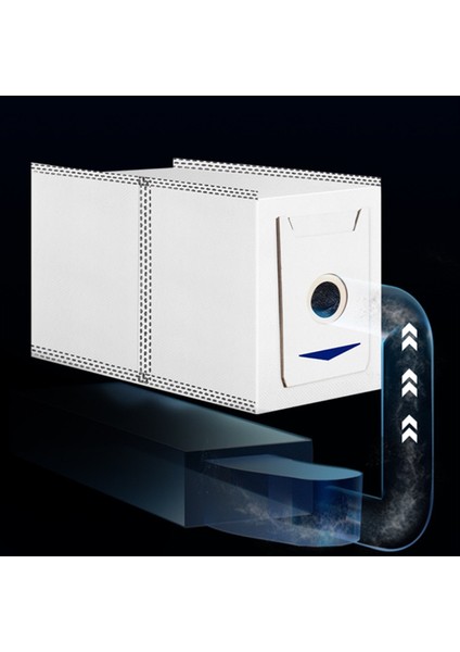 14pcs ECOVACS DEEBOT T30 OMNI /T30 MAX /T30 Pro Robot Vakum Süpürge Yedek Çöp Torbaları (Yurt Dışından) modelleri