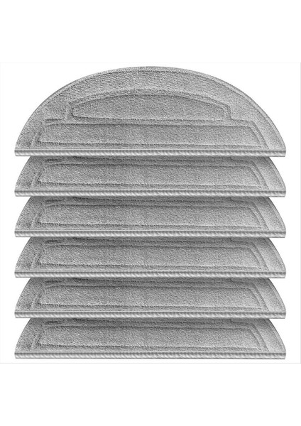 6pcs Moping Bezleri Roborock S8 MAXV Ultra / S8 Max Ultra Robot Vakum Süpürge Paspas Pedleri için Yedek Parçalar (Yurt Dışından)