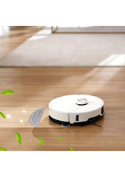 6pcs Moping Bezleri Roborock S8 MAXV Ultra / S8 Max Ultra Robot Vakum Süpürge Paspas Pedleri için Yedek Parçalar (Yurt Dışından) indirimleri