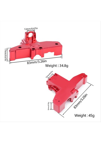 1/14 Mjx 14210 14209 Gideribi Kapakların Yüksek Diğer Kurulu Kapalı Rc Araç Yükseltme Yedek Parçaları Kırmızı (Yurt Dışından) fiyatları