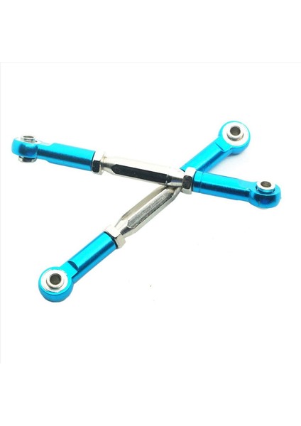 6pcs Metal Ayarlanabilir Direksiyon Bağlantısı Servo Bağlantı Çekme Çubuğu Traxxas Slash 4x4 5807 HQ727 1/10 Rc Araç Yükseltilmiş Parçalar 2 (Yurt Dışından) fiyatları