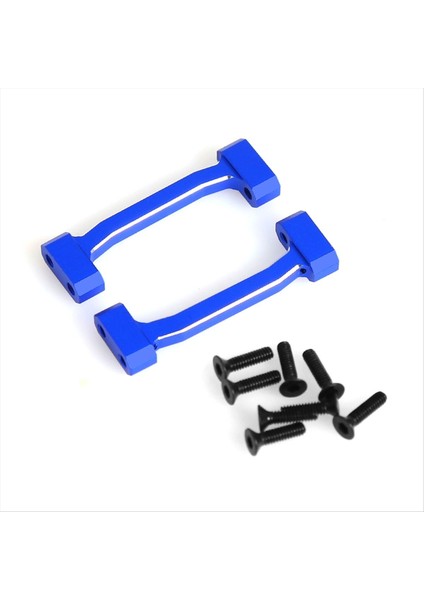 Rc Araba Yükseltme Şok Emici Braket Takviye Koltuk Kiti Losi Için 1/18 Mini Lmt 4x4 Fırça Canavar Kamyon Mavisi (Yurt Dışından)