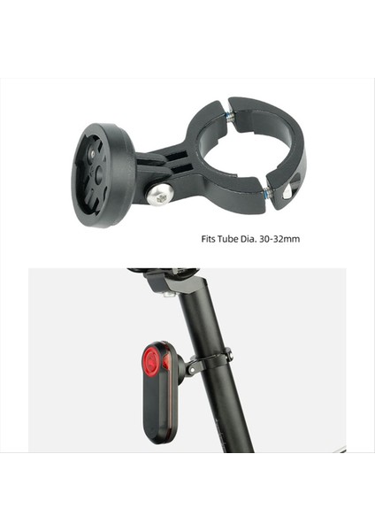 Bisiklet Eyer Arka Işık Braketi Seatpost Montaj Lambası Standı Garmin-Varia Radar Dikiz RTL510 515 500 Vb (Yurt Dışından) fırsatları