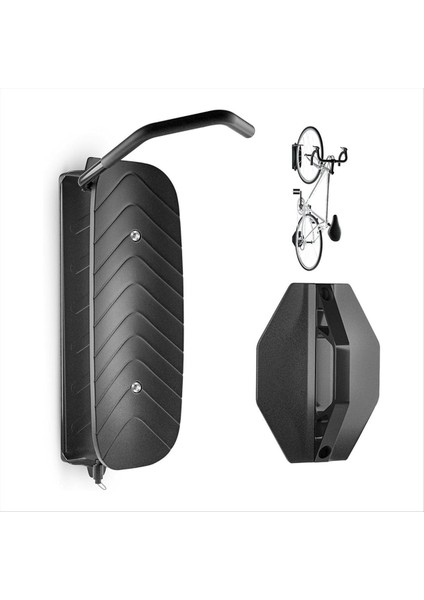 1 Paket Döner Bisiklet Duvar Montajı Dikey Bisiklet Rafı Duvar Montajı Garaj Dağ Bisikleti Duvar Montaj Bisiklet Rafı (Yurt Dışından) fiyatları