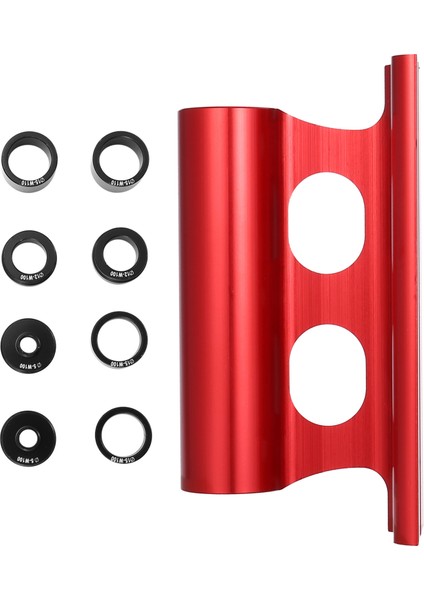 Bisiklet Araba Çatı Montaj Raf Tutucu Taşıma Montaj Rafı Hızlı Serbest Bırakma Aks Bisiklet Taşıyıcı Braket Tutucu Kırmızı (Yurt Dışından)