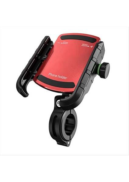 Evrensel Motosiklet Telefon Tutucu 360 ° Bisiklet Telefon Tutucu 5 4-7 2 Inç Cep Telefonu Stand Kırmızı (Yurt Dışından)