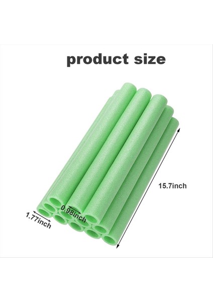 12PCS Trambolin Kutup Köpük Kolları Trambolin Dolgu Replasmanı Trambolin Koruyucu Kollar Köpük Boru Yeşil (Yurt Dışından) fiyatları