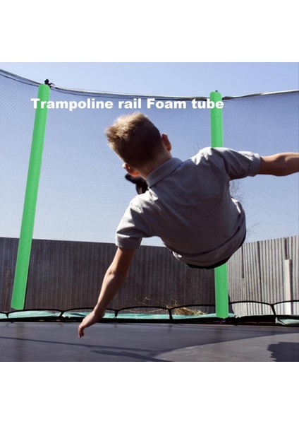 12PCS Trambolin Kutup Köpük Kolları Trambolin Dolgu Replasmanı Trambolin Koruyucu Kollar Köpük Boru Yeşil (Yurt Dışından) indirimleri