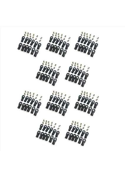 120PCS 5347 Çubuk Uç Top Eklemi Genel Tramvay Topu 1/10 Traxxas E-Revo Revo Zirvesi Için (Yurt Dışından)