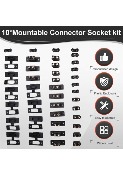 XT90E-M Erkek Pil Konnektörü Altın Kaplamalı Montajlı XT90 Fiş XT90H-F Montajlı Konektör Soketi (Yurt Dışından) fırsatları