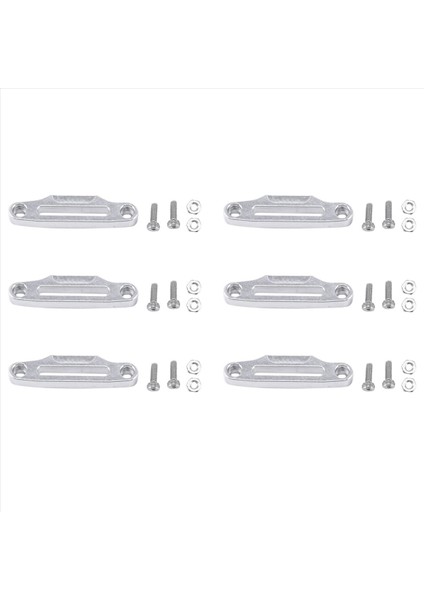 6pc Alüminyum Alaşım Vinç Halat Kılavuzu Metal Kablo Kılavuzu 1/10 Rc Craıl Rc Arabalar Tampon Dekoratif Parçalar (Yurt Dışından)