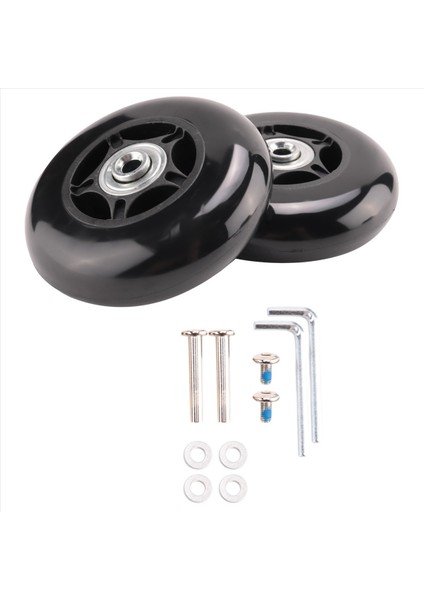 2 Set Bagaj Bavul Yedek Tekerlekler Od 80MM (Yurt Dışından) fiyatları