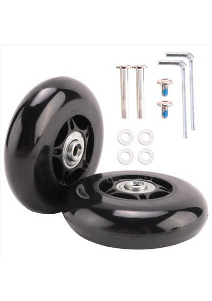 2 Set Bagaj Bavul Yedek Tekerlekler Od 80MM (Yurt Dışından) modelleri
