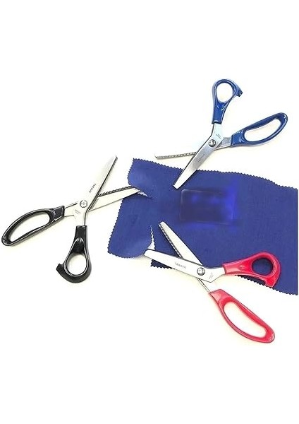 Terzi Makası Zig - Zag 23.5 cm 15 Diş 3 mm Diş Derinliği modelleri