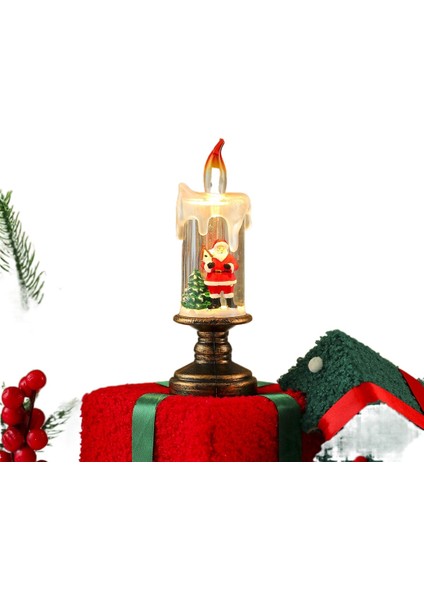 Noel Kar Kar Tanesi Mum Işıkları (Yurt Dışından)