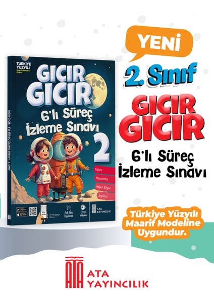 2. Sınıf Gıcır Gıcır 6'Lı Süreç İzleme Sınavı fiyatları