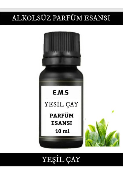 Yeşil Çay Parfüm Esansı Saf Alkolsüz 10 ml Yeşil Çay Esansı.