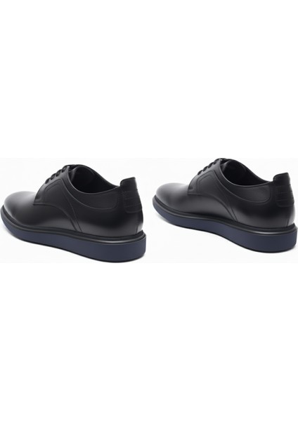 GR0427 Hakiki Deri Topuksuz Günlük Kullanım Hafif Eva Taban Casual Klasik Ayakkabı