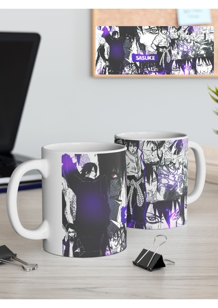 "sasuke" Baskılı Porselen Kupa Bardak