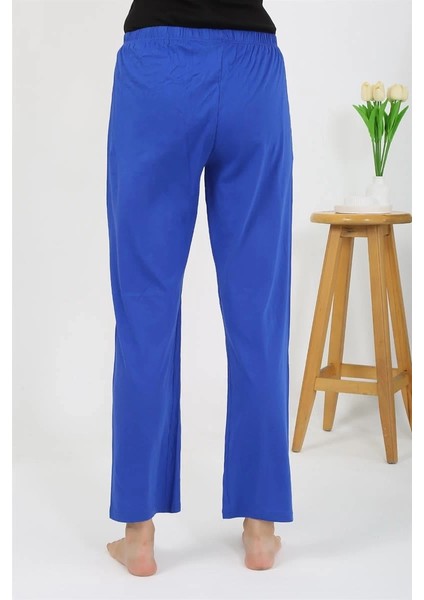 Kadın Penye Düz Tek Alt Pijama Sax fırsatları