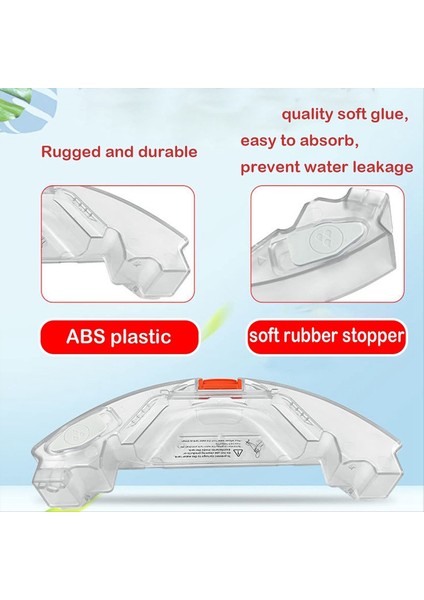 Roborock Için Yedek Su Tankı Kutusu S5 Max S50 Max S55 Max S6 T7/t7 Pro T8 Yedek Robot Vakum Süpürge Parçaları (Yurt Dışından) indirimleri