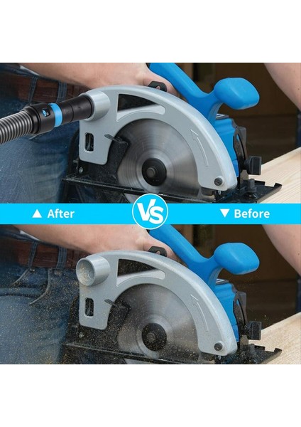 1 1/4 Inç x 17 Ft. Elektrikli Aletler Için 5 Bağlantı Parçası/adaptörlü Ev ve Atölye Vakumları Için Toz Toplama Hortumu (Yurt Dışından) fırsatları