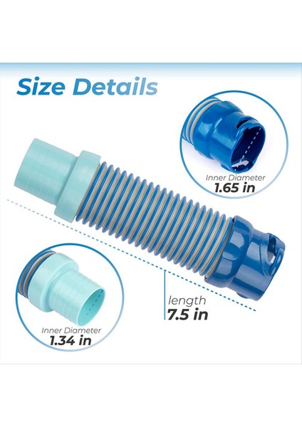 Zodyak Mx6 Mx8 Yüzme Havuzu Vakum Temizleyici Hortum Adaptörü Yüzme Havuzu Temizleyici (Yurt Dışından) fiyatları