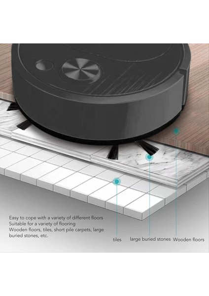Robot Vakum Süpürge Çok Fonksiyonlu USB Şarj Mini Akıllı Süpürme Robot Ahşap Döşeme Karo Halı Vakumları (Yurt Dışından) fırsatları