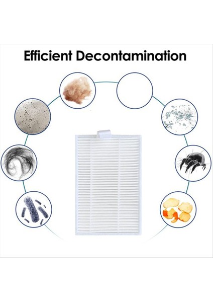 Kabum Smart 700/500 Robot Vakum Temizleyici Aksesuarları Ana Roller Yan Fırça Hepa Filtre Mop Bezi Yedek Parçalar (Yurt Dışından) fiyatları