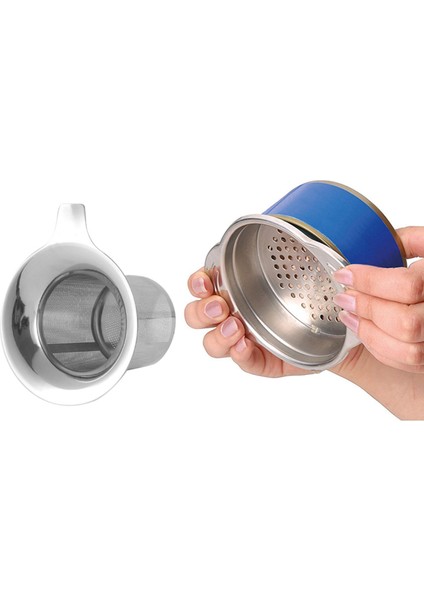 1 Pcs Ince Mesh Filtre Çay Infuser Ince Süzgeç ve 1 Pcs Gıda Süzülebilir Süzgeç Tuna Press Lid Yağı Çıkıştırıcı (Yurt Dışından) fiyatları