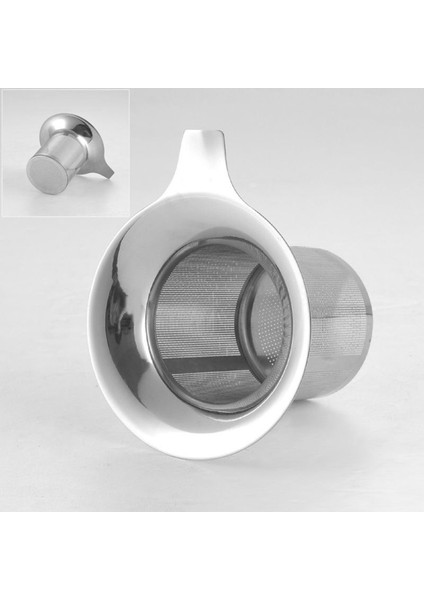 1 Pcs Ince Mesh Filtre Çay Infuser Ince Süzgeç ve 1 Pcs Gıda Süzülebilir Süzgeç Tuna Press Lid Yağı Çıkıştırıcı (Yurt Dışından) fırsatları