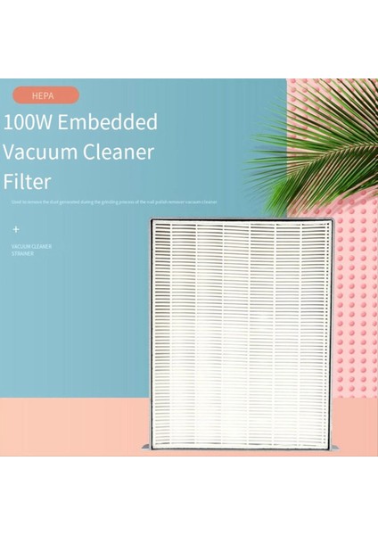 Çivi Vakum Süpürge FILTRELERI100W Yüksek Güçlü Filtre Tırnak Toz Makinesi Tırnak Sanat Salon Masaüstü Gömülü Tırnak Makinesi Filtreleri (Yurt Dışından) fırsatları