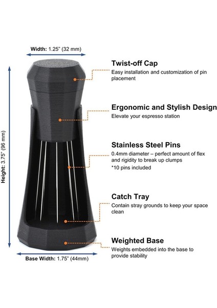 Kahve Distribütörü Distribütör Iğne Dağıtıcı Kahve Distribütörü Iğne Kahve Tozu Distribütörü (Yurt Dışından) fırsatları