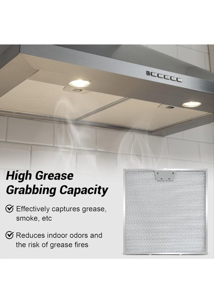 2pcs WB02X24872 Aralıklı Kaput Gres Filtresi Aralıklı Başlık JVW5301BJTS JVW5301EJES JVW5301FJDS JVW5301SJSS JVW5301SJ1SS (Yurt Dışından) modelleri