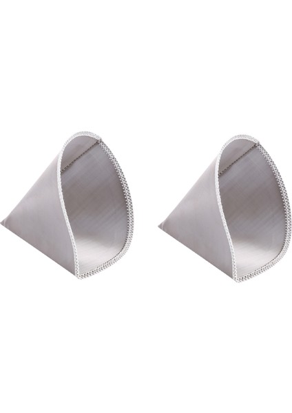 2x Yeniden Kullanılabilir Kahve Filtresi Üzerine Dökme Örgü Kağıtsız Kahve Filte Koni Filtresi 3 Ila 4 Sub Kahve Damlama Filtresi (Yurt Dışından)