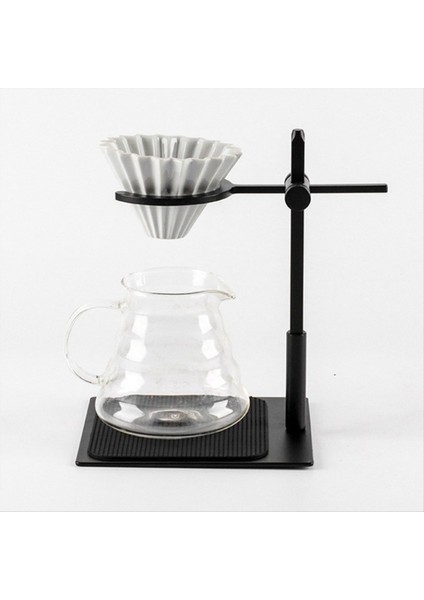 Kahve Makinesi Alüminyum Alaşım Damma Standı Kahve Damat Bira Rafı Için Dökme Için Ayarlanabilir Çift Filtre Kupası Tutucu (Yurt Dışından) indirimleri