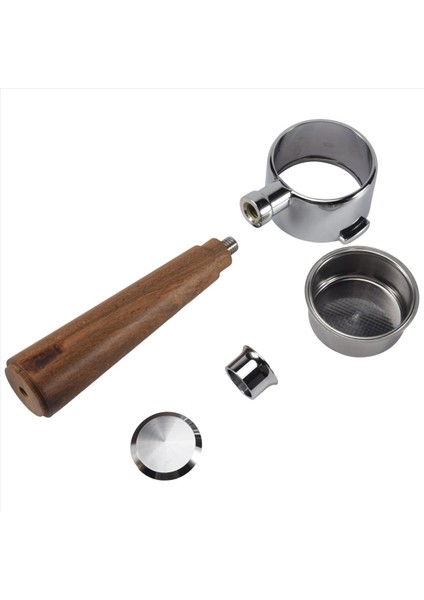 Delonghi ECP3420/EC155/BCO430/EC260 Için 51MM Portafilter 51MM Dipsiz Portafilter 2 Kulp Sap Yedek Parçalar (Yurt Dışından)
