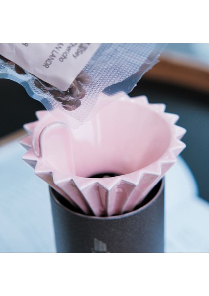 Seramik Kahve Filtre Kupası Origami Kaseler Paragonlar Filtre Kupası Için Kahve Filtresi Kağıt Asistanı (Yurt Dışından) modelleri