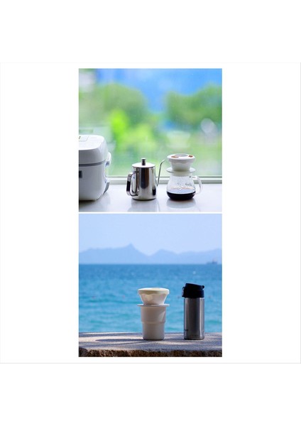 Kahve Dripper Kolay Brewing Plastik Kahve Filtresi Kamp Kahve Bira Fabrikası 155 Sepet Kağıt Filtre ile Uyumlu (Yurt Dışından) modelleri