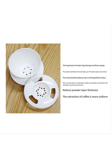 Kahve Dripper Kolay Brewing Plastik Kahve Filtresi Kamp Kahve Bira Fabrikası 155 Sepet Kağıt Filtre ile Uyumlu (Yurt Dışından) fırsatları