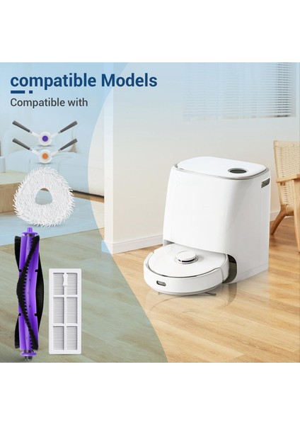 Narwal Freo Robot Için Yedek Parçalar Elektrikli Süpürge Ana Silindir Fırçası Hepa Filtreleri Paspas Yan Fırça Aksesuarları (Yurt Dışından) fiyatları