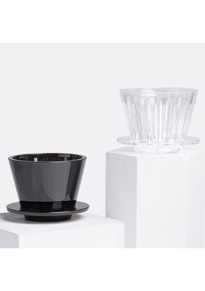 B75 Dalga Kahve Damatı Kristal Göz Kahve Filtresi Üzerine Dökülme Pctg 1-2 Subs Kahve Makinesi Tekdüzeliği Artırın Şeffaf (Yurt Dışından) modelleri